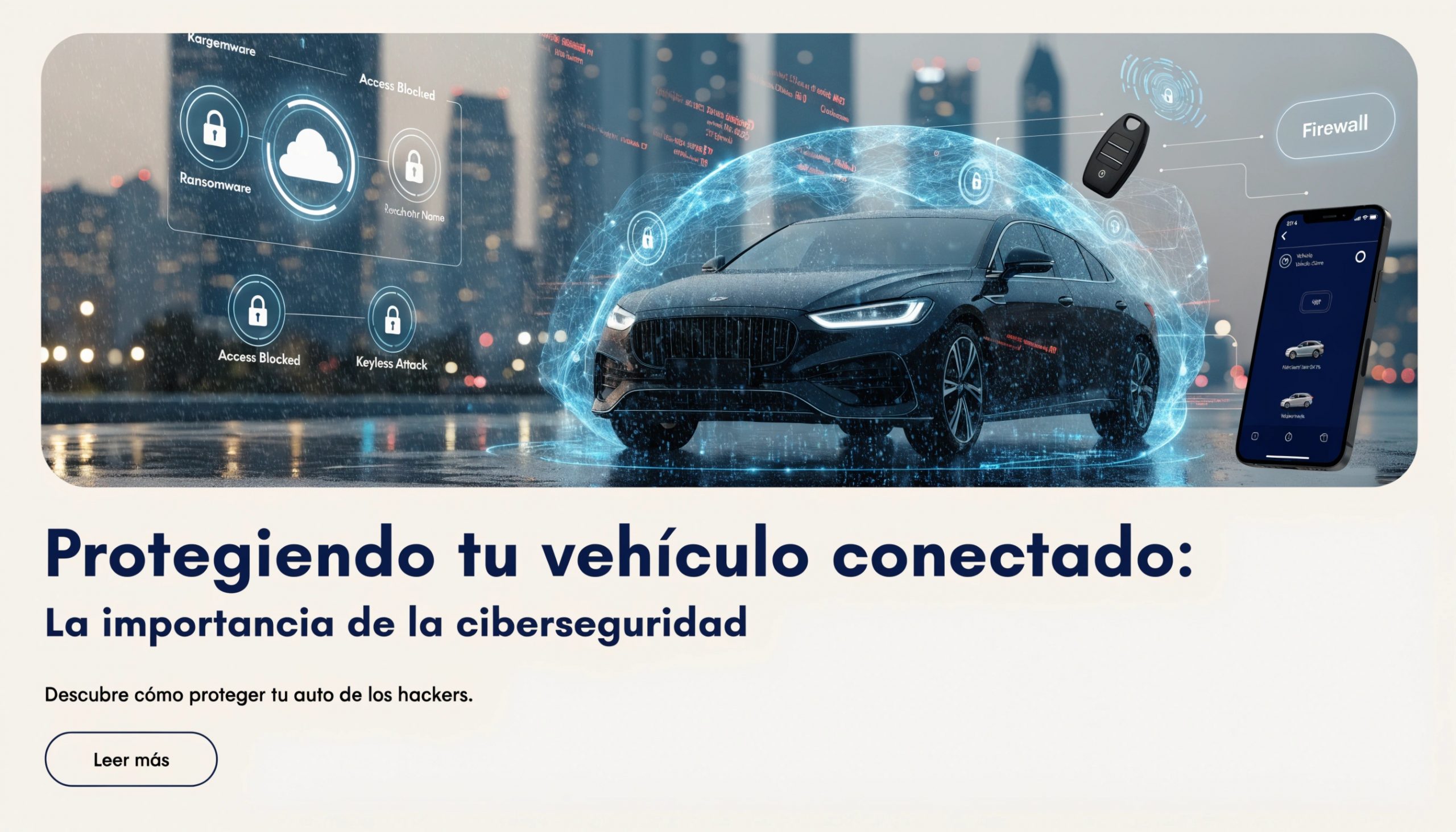 AutoCiber: El Seguro que Protege tu Coche Conectado de los Hackers